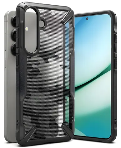 Ringke Fusion X Black Camo / Pouzdro / Samsung Galaxy S25+