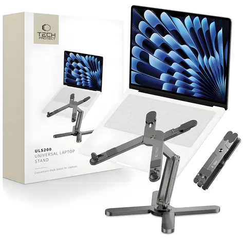 Tech-Protect ULS200 šedá / Stojan pro notebook / univerzální / do 16