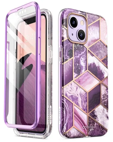 Supcase Cosmo iPhone 14 Plus Pink Marble / Pouzdro / Ochranné