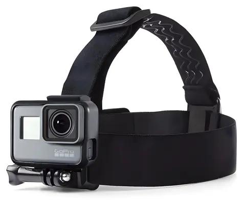 Tech-Protect GA100 černá / Držák na hlavu pro GoPro a DJI