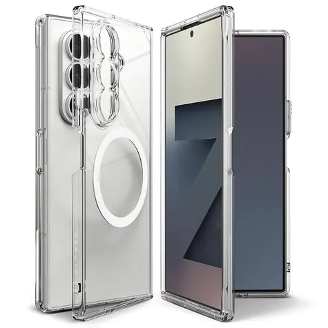 Ringke Fusion Magnetic čirá / Zadní kryt / Samsung Galaxy Z Fold7 / MagSafe