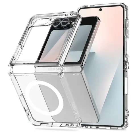 Tech-Protect FlexAir Hybrid MagSafe transparentní / Kryt / Samsung Galaxy Z Flip 6/7 FE
