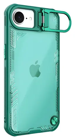 Nillkin Iceblade Prop zelená / Kryt / se stojánkem / Apple iPhone 16e a 17e