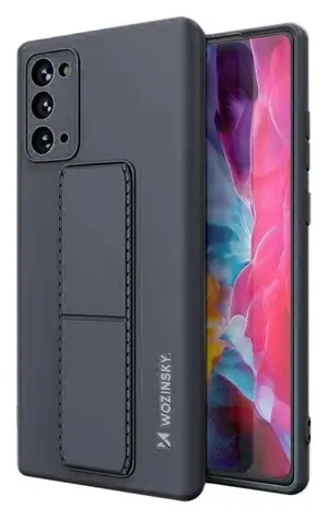 Wozinsky Kickstand Case tmavě modrá / Kryt / Samsung Galaxy Note 20 / silikon / stojánek