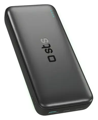 SBS Infinity 20 000 mAh černá / Powerbanka / 10 W / LiFePO4 / USB-C, USB-A