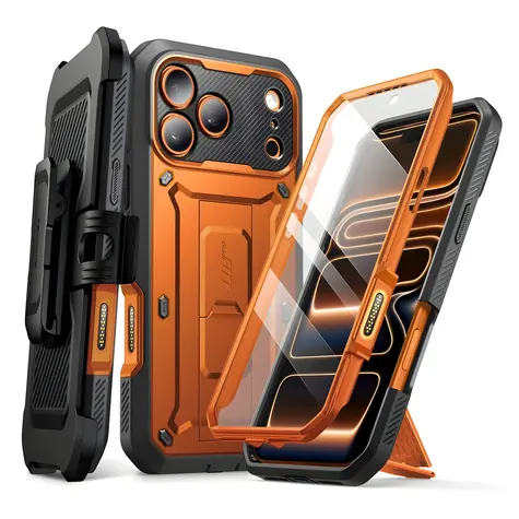 Supcase Unicorn Beetle Pro oranžová / Kryt / Apple iPhone 17 Pro Max