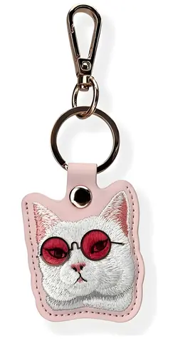 Nimmy Glasses Cool Cat růžová / Pouzdro pro lokalizátor / Design kočičí brýle