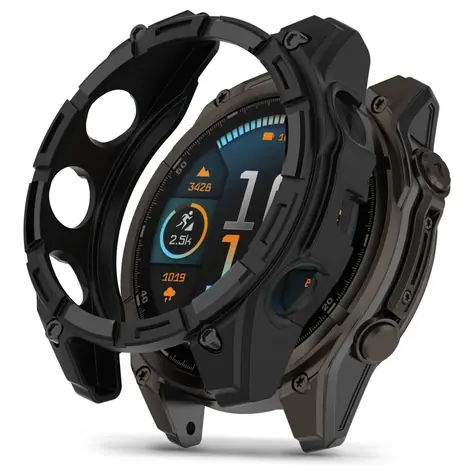 Tech-Protect Defense Air černá / Ochranný kryt / Garmin Fenix 8 47mm