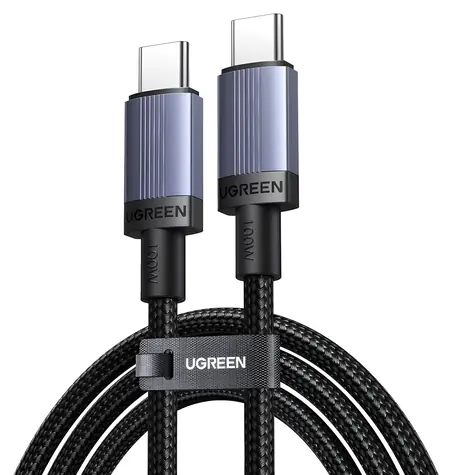 Ugreen Kabel USB-C - USB-C 3 m černá / Kabel USB-C / PD 100W / 5A