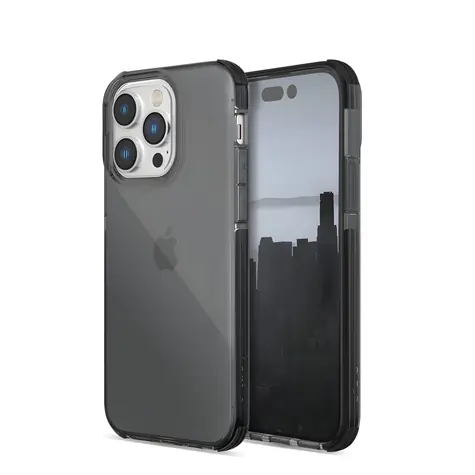Raptic X-Doria Clear Case iPhone 14 Pro Max černá / Kryt / Apple iPhone 14 Pro Max / odolný
