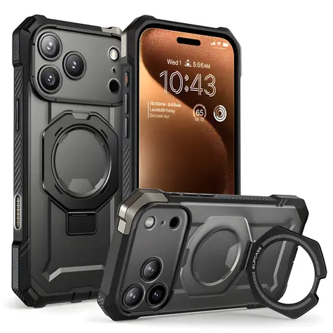 Supcase UB Grip Mag MagSafe černá / Ochranný kryt / Apple iPhone 17 Pro Max
