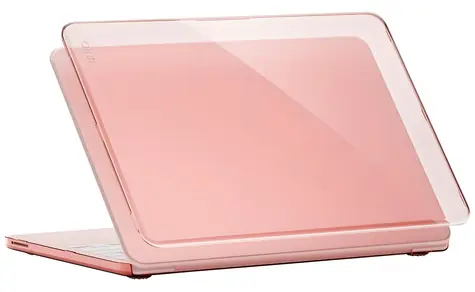 Uniq Vero průsvitná růžová / Pouzdro / Pro Apple MacBook Neo