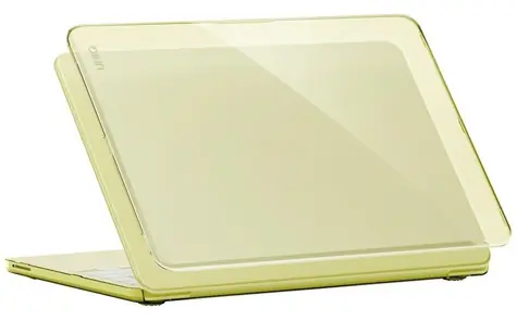 Uniq Vero průsvitná žlutá / Pouzdro / Pro Apple MacBook Neo