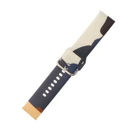 Hurtel Silikonový řemínek Moro vzor 13 / Řemínek / Samsung Galaxy Watch 45/46/47 mm / Maskáčový vzor