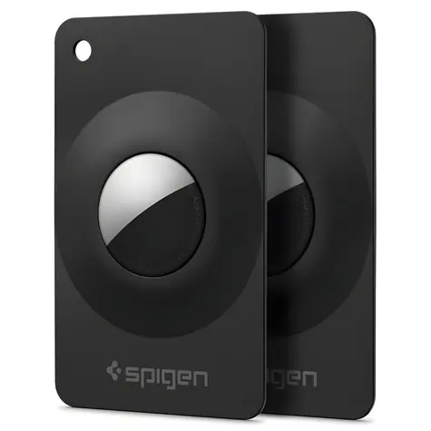 Spigen AirFit 2 černá / Pouzdro / Apple AirTag 1/2 / 2 ks