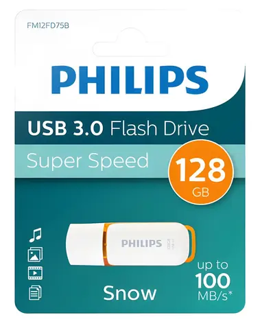 Philips Snow Edition Sunrise Orange 128GB / Flash disk / USB 3.0