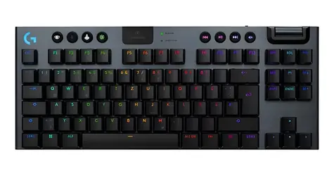 Logitech G915 X LIGHTSPEED TKL černá / Bezdrátová herní klávesnice / DE layout / Bluetooth + USB LIGHTSPEED / RGB