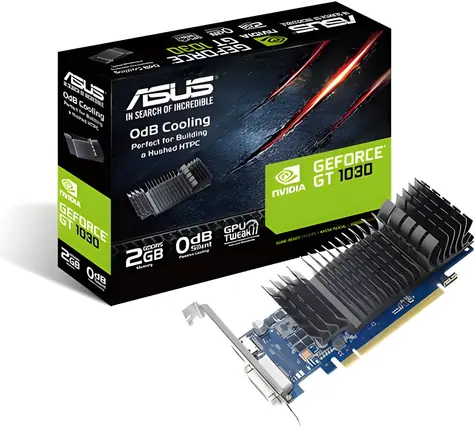 Asus GT1030-SL-2G-BRK / Grafická karta / 2GB GDDR5 / 64bit / pasivní chlazení / HDMI
