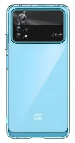 Hurtel Outer Space Case pro Xiaomi Poco X4 Pro 5G modrá / Pouzdro / Ohebný rámeček