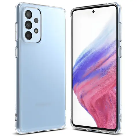 Ringke Fusion Matte / Kryt / Samsung Galaxy A73 / Gelový TPU s průhledným rámečkem