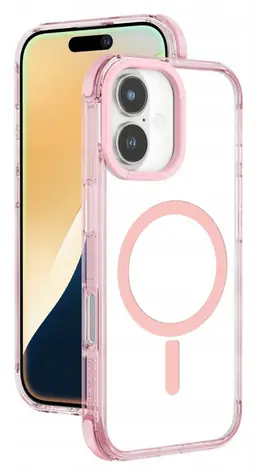 AmazingThing Omni Mag Case tmavě růžová / Pouzdro / MagSafe / Apple iPhone 16 Plus