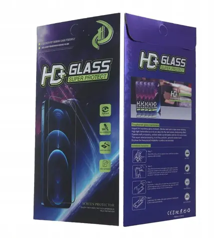 krainaGSM Tvrzené sklo 9D pro Apple iPhone 17 Pro Max / Ochranné sklo / Tvrzené sklo 9D