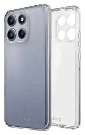 SBS Skinny pouzdro pro Motorola Moto G86 transparentní / Pouzdro / Tenký profil