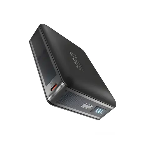 SBS HD 10000 mAh černá / Powerbanka / 30 W Power Delivery / USB-C / LCD displej