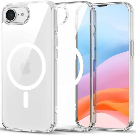 Tech-Protect FlexAir Hybrid MagSafe iPhone 16e, 17e čirá / Kryt / MagSafe