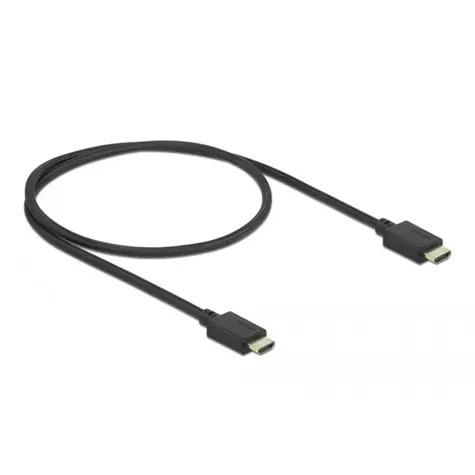 Delock Vysokorychlostní kabel HDMI 85386 / Kabel / 48 Gbps / 8K 60Hz / 0,5 m / nylonový oplet