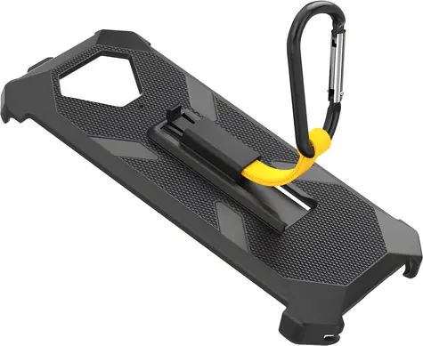myPhone Kryt s karabinou pro Hammer Iron V černá / Kryt / Otočný klip 180° / Karabina