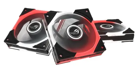 ASUS ROG Eurux GR120 ARGB černá / Ventilátor / 120 mm / 3 ks