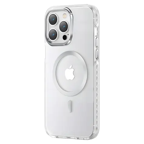 Kingxbar PQY Ice Crystal Series stříbrná / Zadní kryt / MagSafe / Pro Apple iPhone 14 Plus