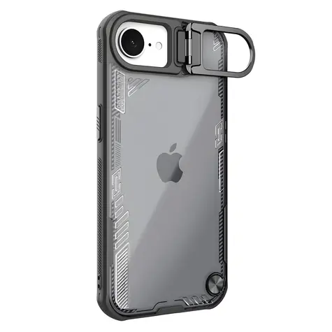 Nillkin Iceblade Prop černá / Kryt pro Apple iPhone 16e, 17e / Se stojánkem