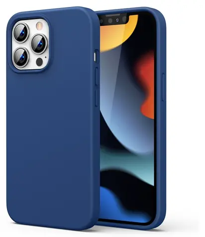 Ugreen Silikonový kryt modrá / Kryt / Apple iPhone 13 Pro Max / Ohebný