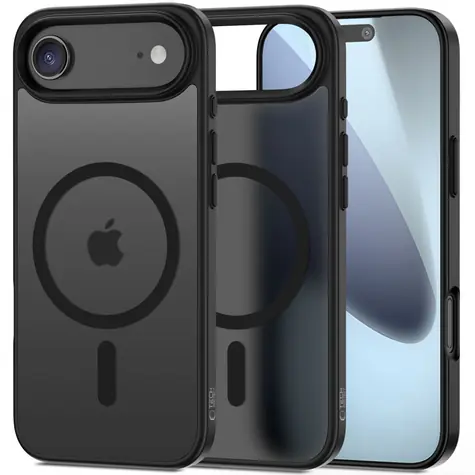 Tech-Protect MagMat matná černá / Kryt / Apple iPhone 17 Air / MagSafe / TPU+PC