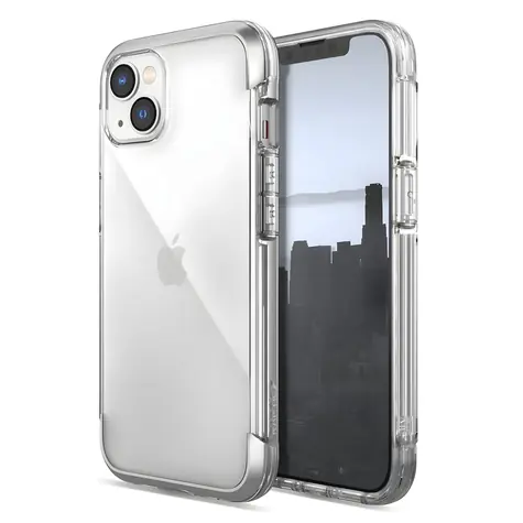 Raptic X-Doria Air Case stříbrná / Pouzdro / Apple iPhone 14 Plus / odolné provedení