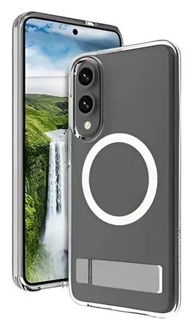 dbramante1928 Iceland Ultra průsvitná / Zadní kryt / D3O / stojánek / Samsung Galaxy S25 Edge