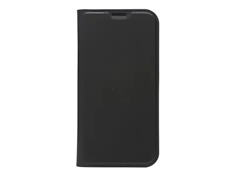 dbramante1928 Pouzdro s klopou pro Apple iPhone 13 Pro Max černá / Pouzdro s klopou / recyklovaná veganská kůže