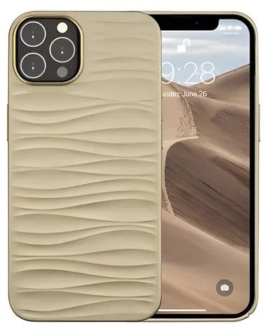 dbramante1928 Dune písková / Zadní kryt / 100% recyklovaný plast / Apple iPhone 14 Pro Max