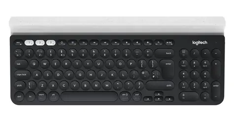 Logitech K780 Multi-Device Wireless černá / Klávesnice / 2.4GHz / Bluetooth