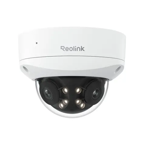 Reolink Duo Series P737-A / Venkovní IP kamera / 8MP / PoE / 180° duální objektiv / barevné noční vidění / IP67 / IK10
