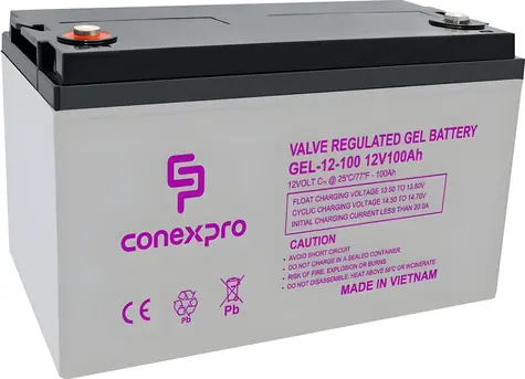 Conexpro GEL-12-100 / Baterie / GEL / 12V / 100Ah / Deep Cycle / T16-M8
