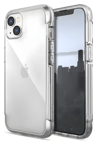 Raptic X-Doria Air Case stříbrná / Kryt / Apple iPhone 14 / armovaný