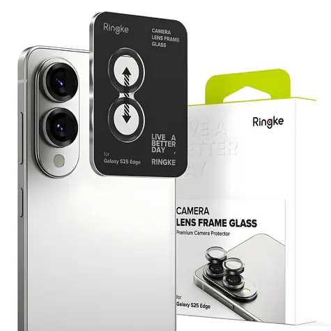 Tech-Protect Quick Set+ pro Samsung Galaxy S25 Edge čirá / Ochranné sklo / Temperované sklo