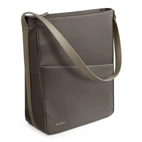 tomtoc Tote Backpack šedohnědá / Batoh na notebook / 14