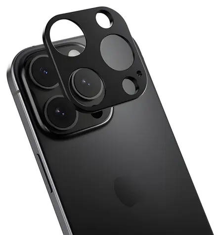 SwitchEasy LenShield Titanium Black / Ochranné sklo čoček fotoaparátu / Hliník / Apple iPhone 16 Pro/16 Pro Max