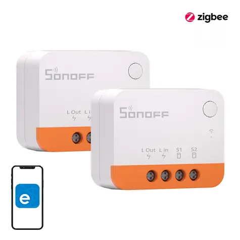 Sonoff ZBMINIL2 / Chytrý spínač / ZigBee / 2 ks