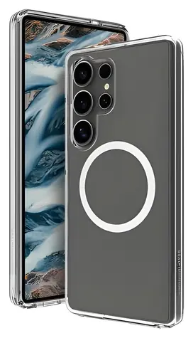 dbramante1928 Iceland Pro Qi2 průsvitná / Zadní kryt / MagSafe / Plast / Samsung Galaxy