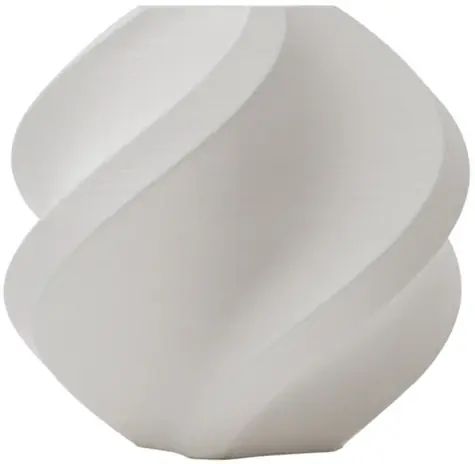Bambu Lab PLA Matte Ivory White / Tisková struna / 1,75 mm / 1 kg / s vratnou cívkou